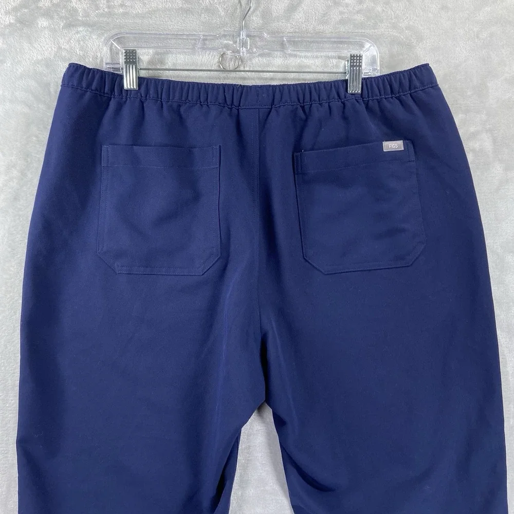 FIGS Scrub Pants men's XL 36x30 Pisco Basic Bottoms Blue Medical Drawstring